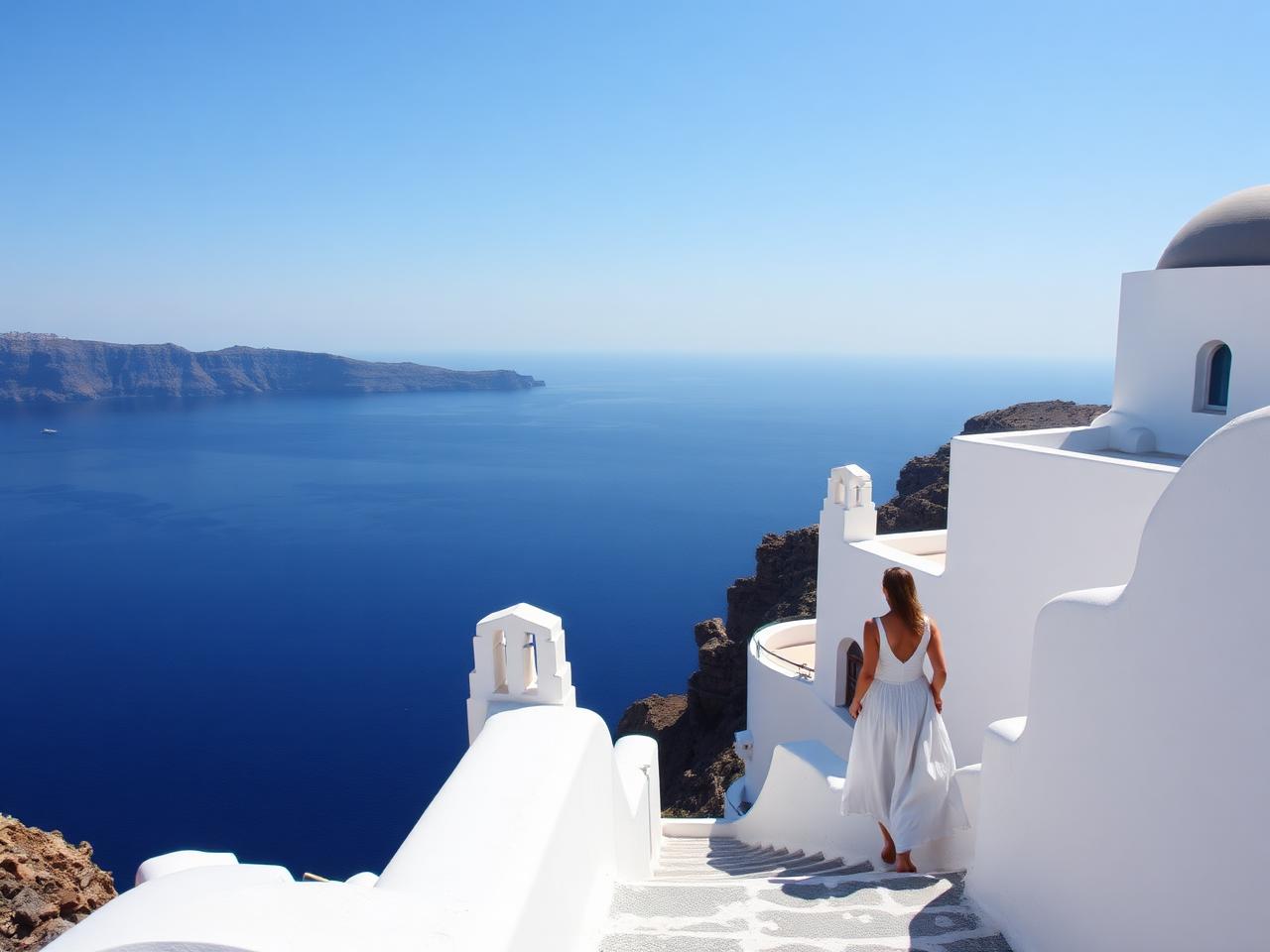 Santorini, azul infinito: una carta de amor al Egeo